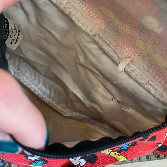 90s Vtg Mickey Mouse Fanny Pack - Picture 6 of 8